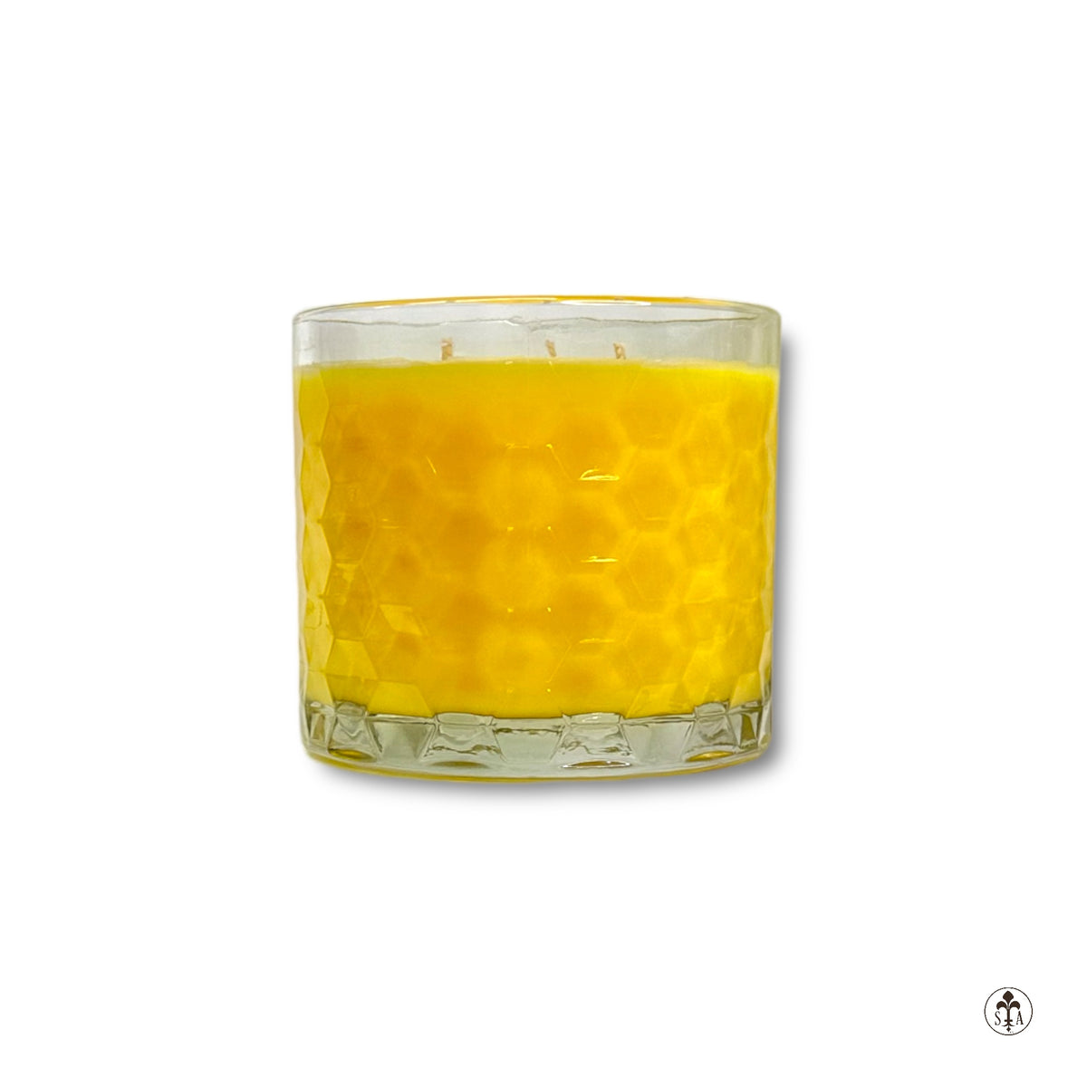 Hexagon Tonka & Oud Candle