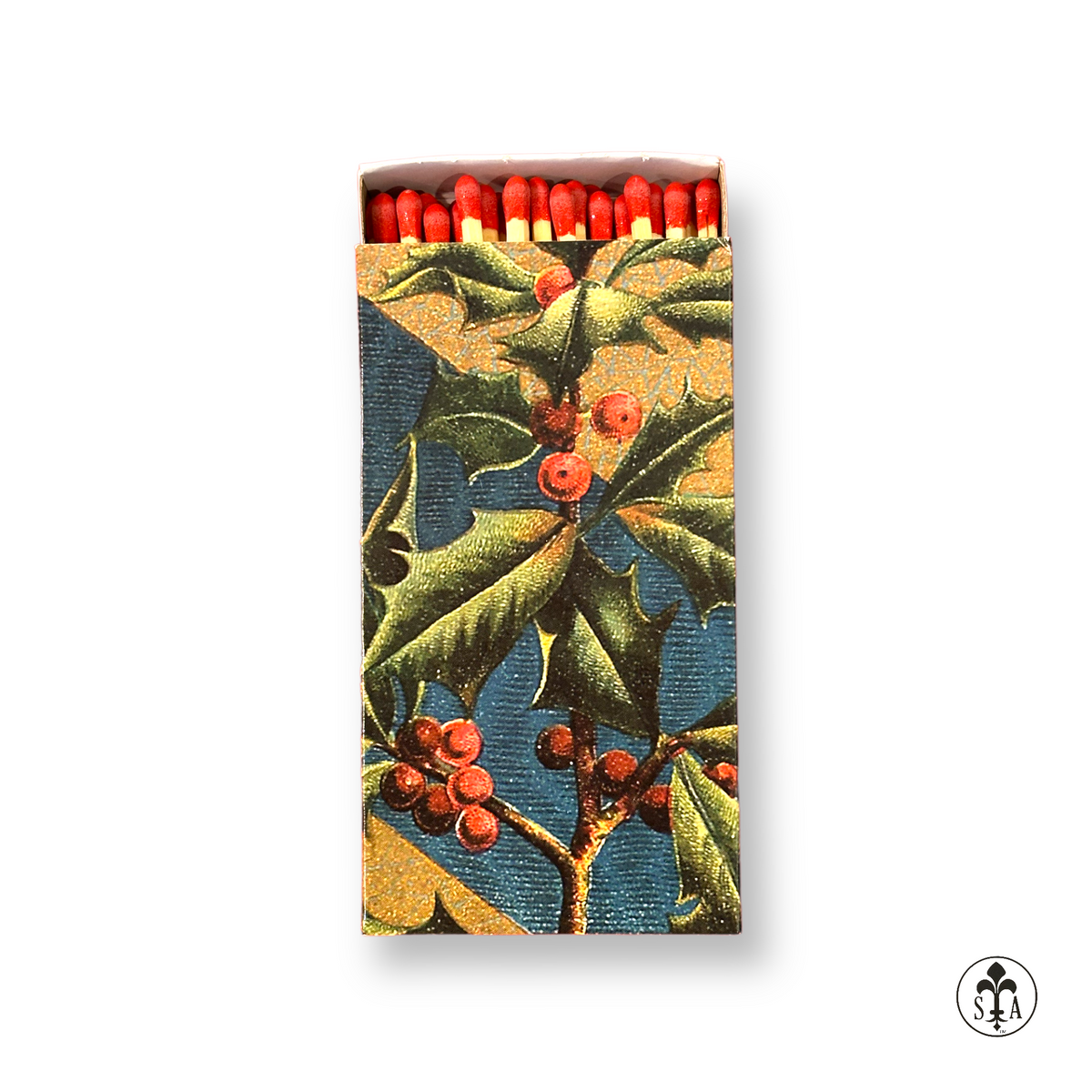 Victorian Holly Matchbox