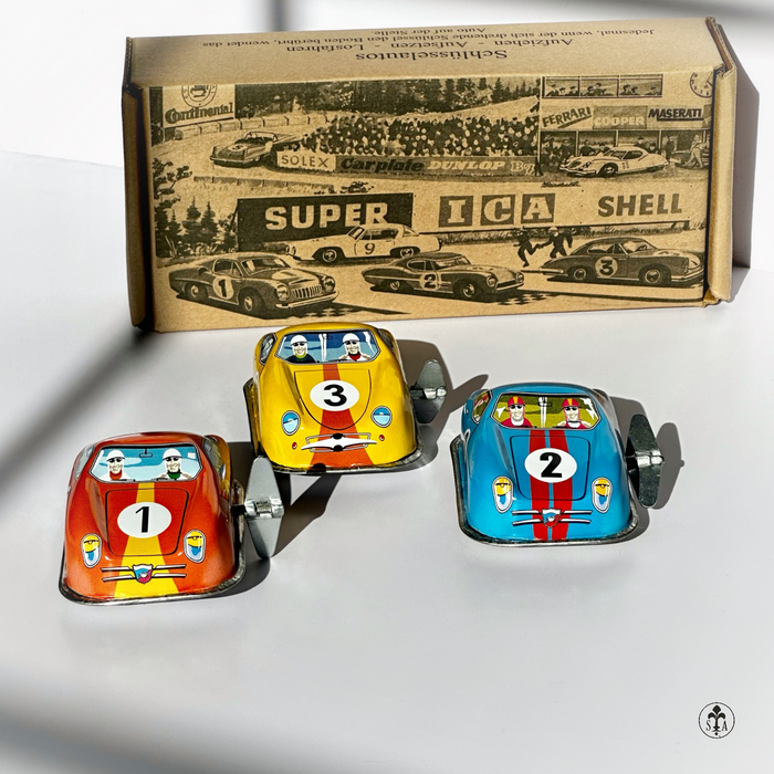 Vintage Race Car Set