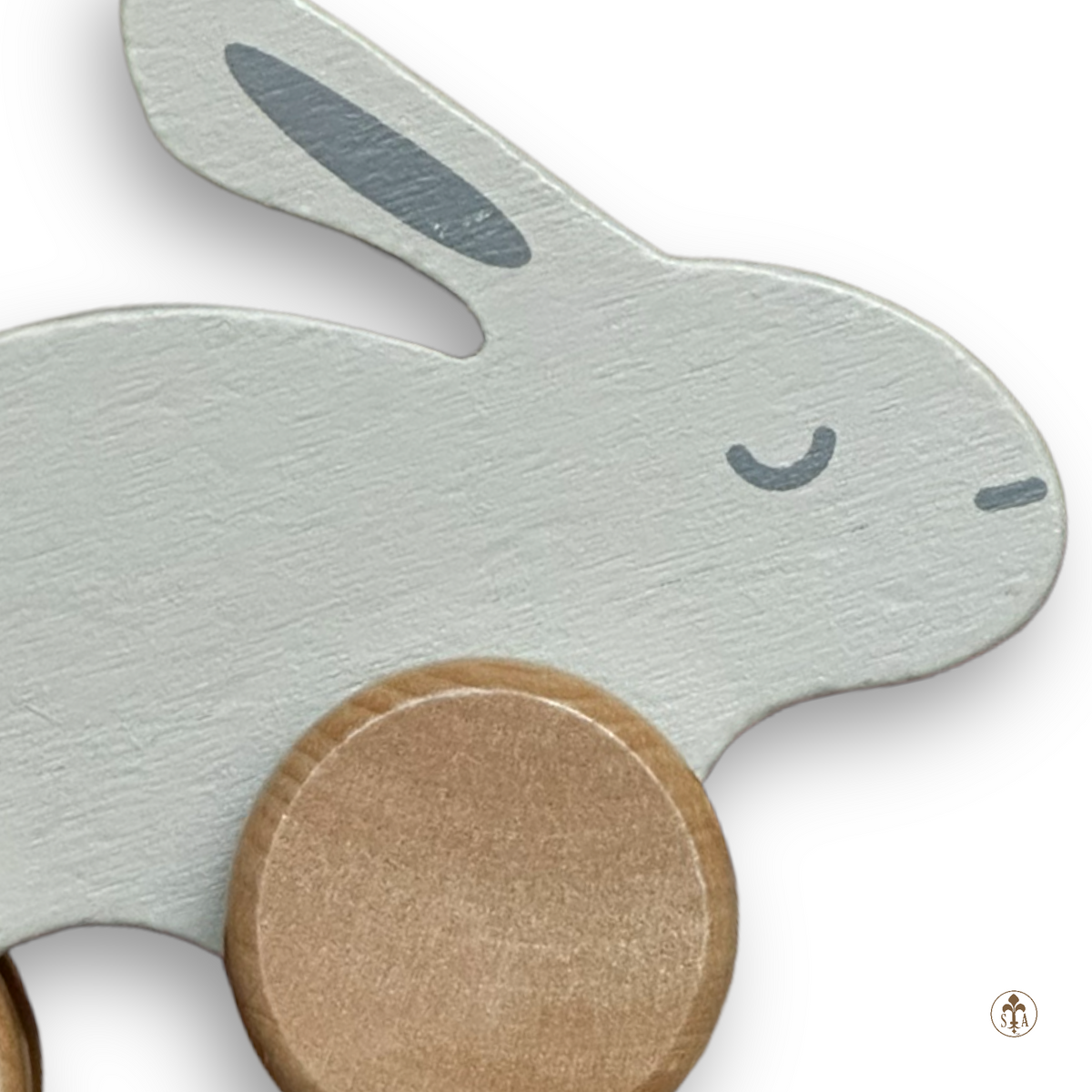 Wooden Bunny Push Toy