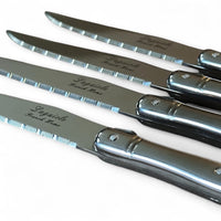 French Home Laguiole Steak Knives, Set of 4