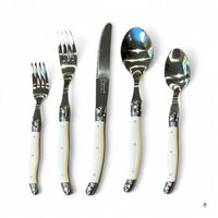 French Home Laguiole Stainless Steel Flatware, 20-Piece Set
