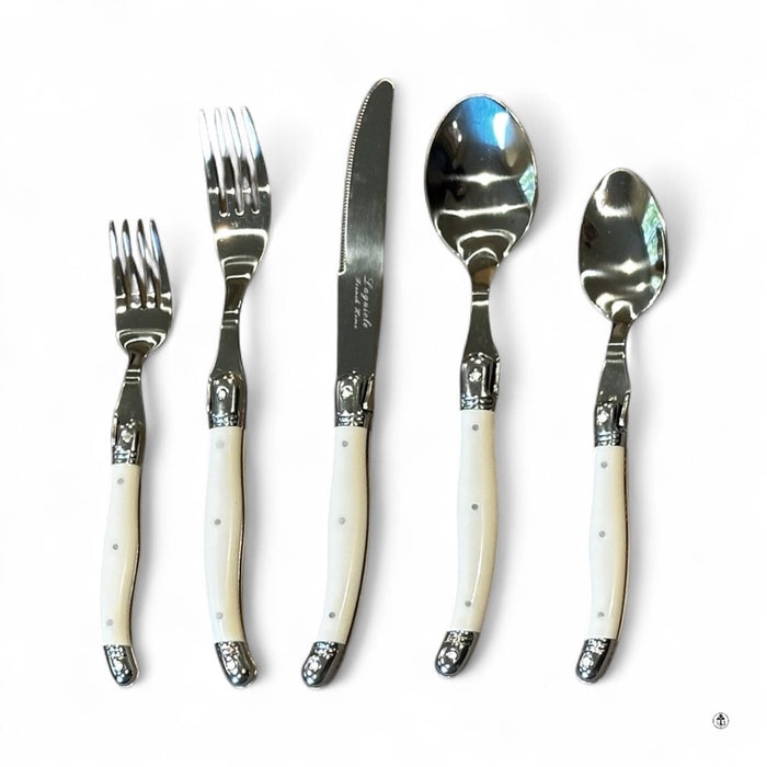 French Home Laguiole Stainless Steel Flatware, 20-Piece Set