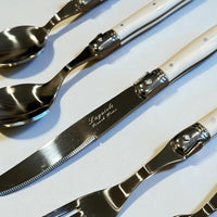 French Home Laguiole Stainless Steel Flatware, 20-Piece Set