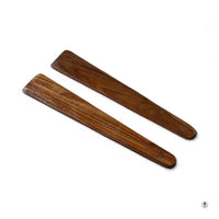 Teak Wood Spatula 12" - 2 Pcs