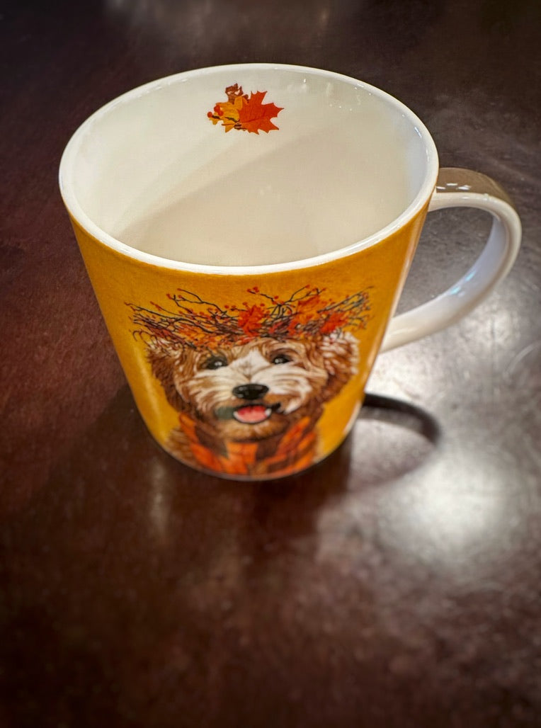 Autumn Dog Mug
