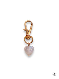 Rose Quartz Pet Tag