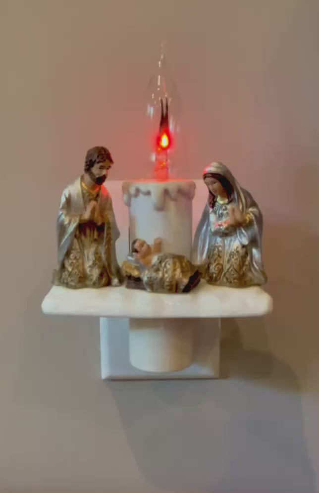 Holy Family Night Light