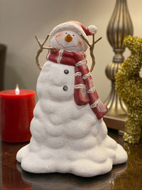 Adorable LARGE Melting Snowman