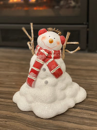 Charming SMALL Melting Snowman