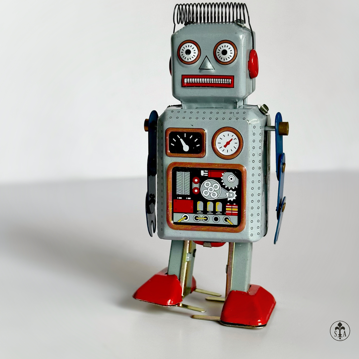 Frastødende radius moderat Windup Tin Robot – Summit Arbor LLC